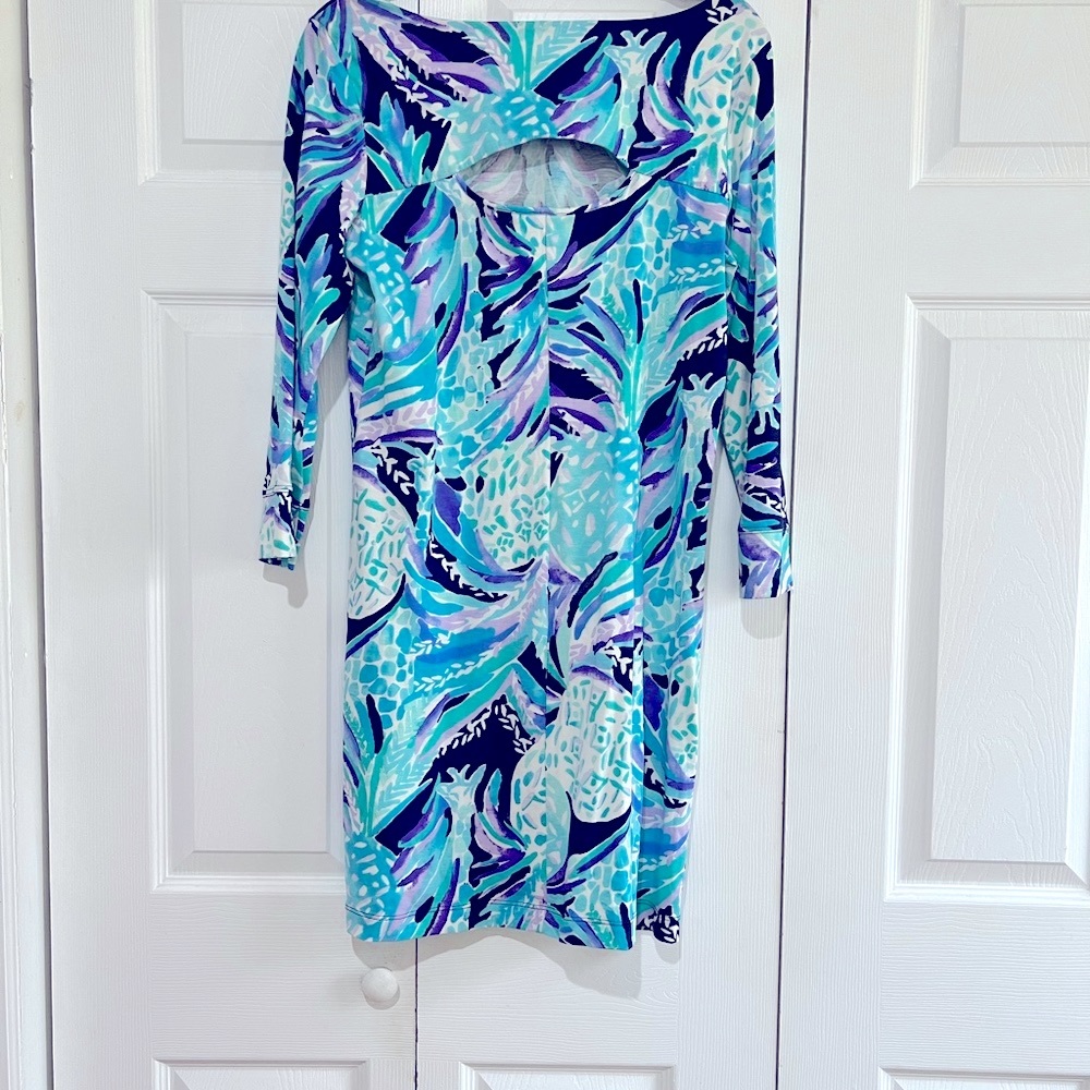 💙💜🍍NWT Lilly Pulitzer Hollee Pineapple Dress Size Large - Picture 2 of 10